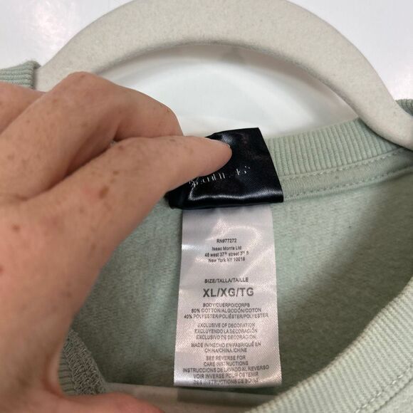 Womens butterfly crewneck sweatshirt XL Graphic Cozy Sweater Extra large insect - Picture 5 of 10